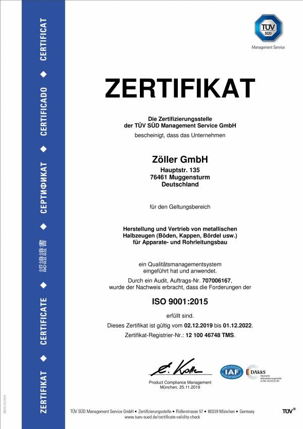 ISO 9001 2019