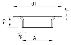 Edelstahl Vorschweiß - Bördel EN 1092-1/Typ37